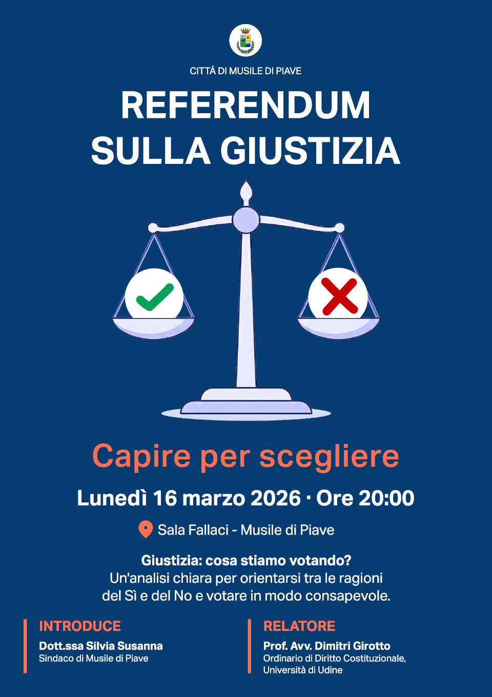 Volantino Capire per scegliere