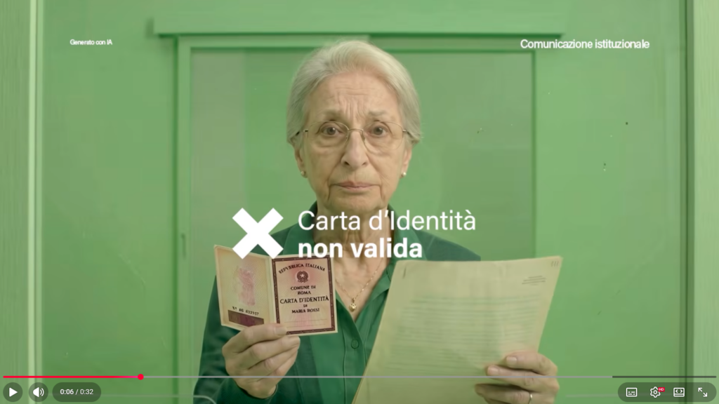 Scadenza Carta d'identità cartacea