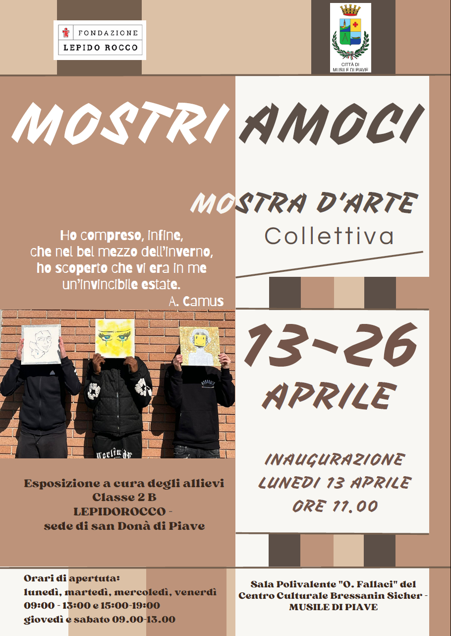 Volantino MostriAmoci