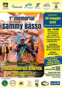 Volantino 1° Memorial Sammy Basso 30 05 26