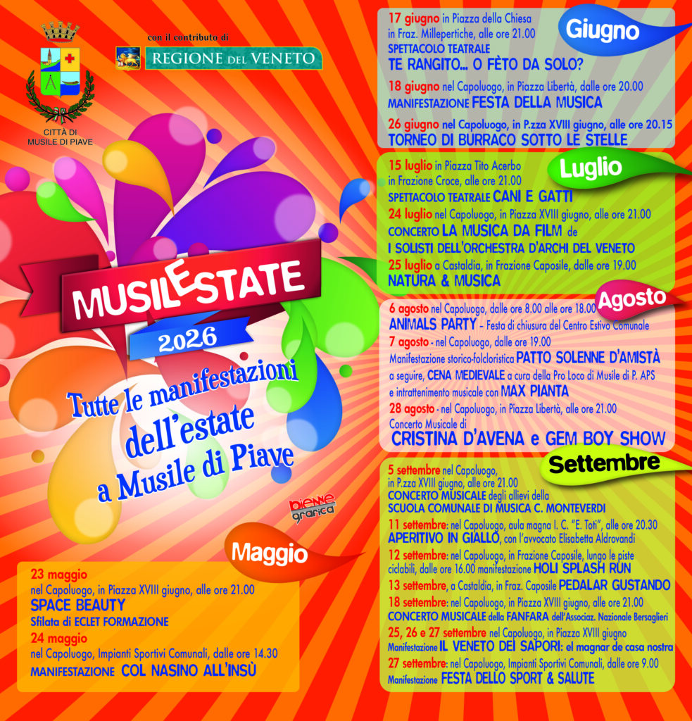Volantino MusileEstate 2026
