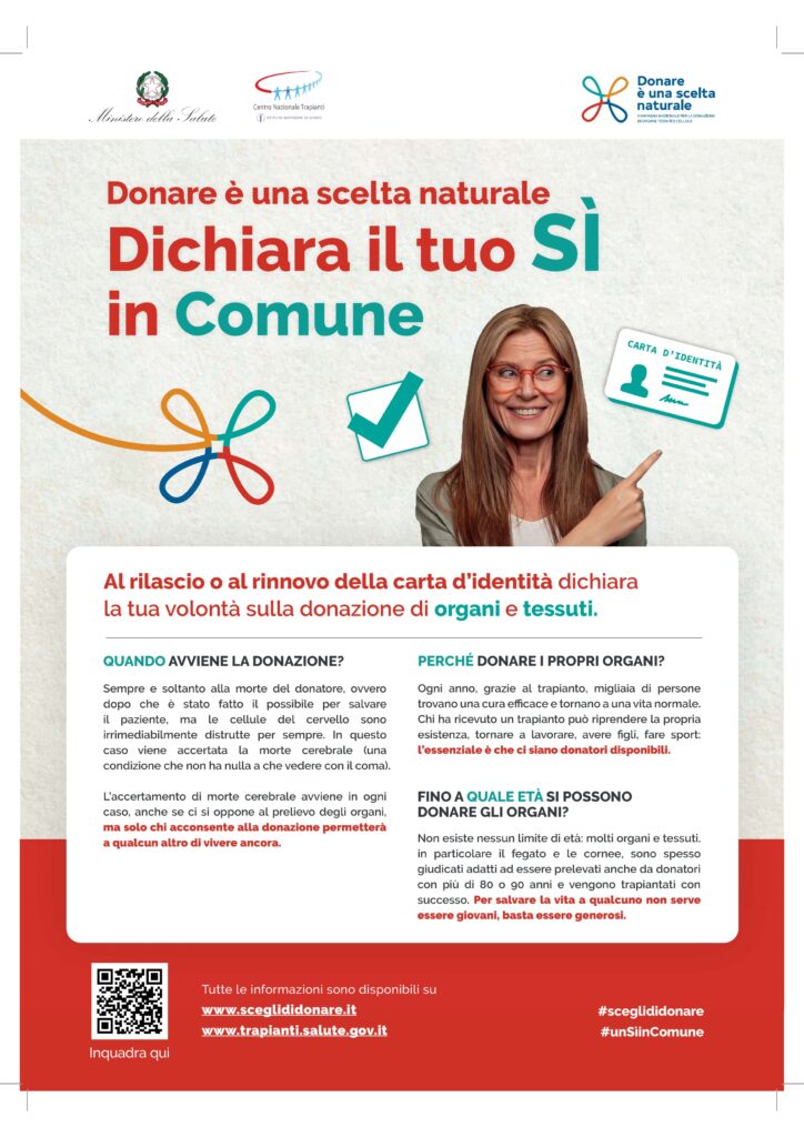 Locandina Scegli di Donare