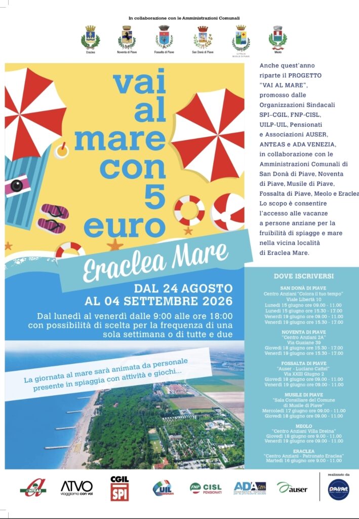 Volantino Vai al mare con 5 euro