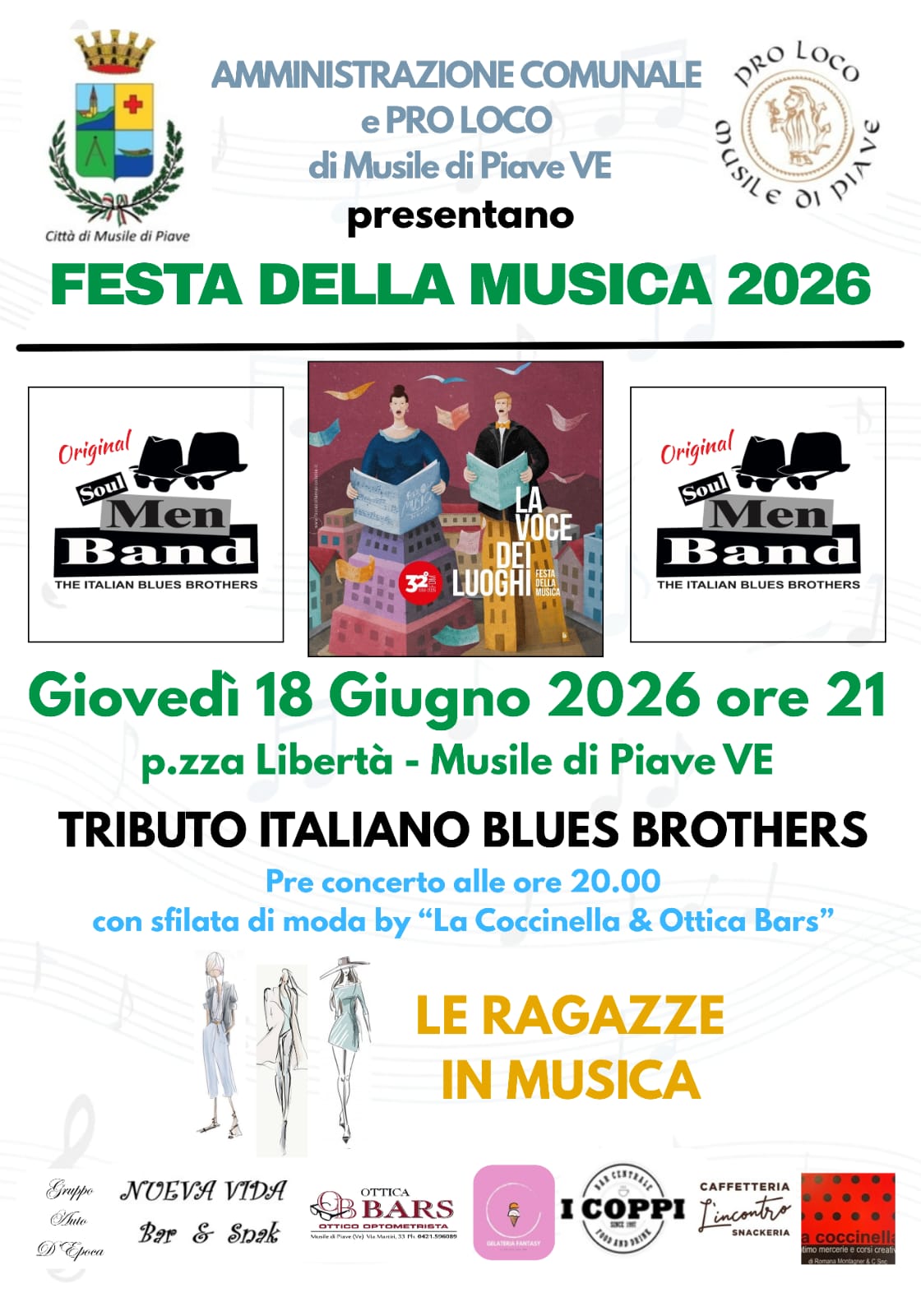 Locandina festa della Musica 2026