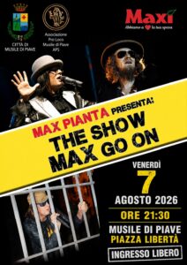 Locandina spettacolo Max Pianta