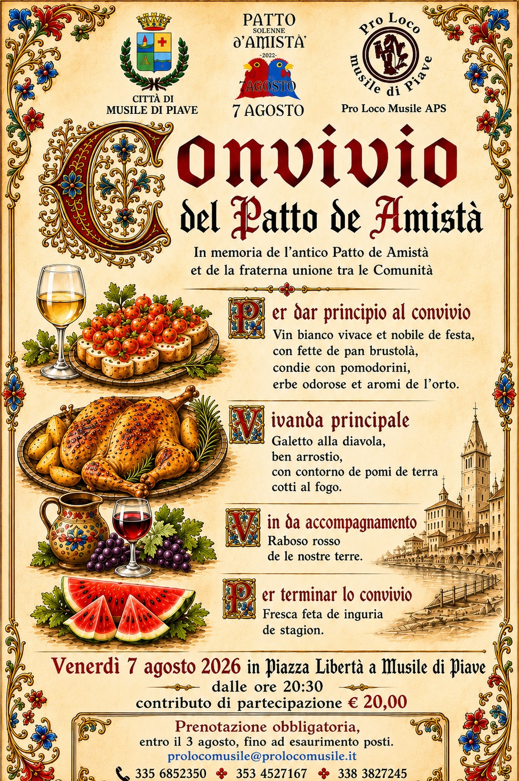 Locandina convivio